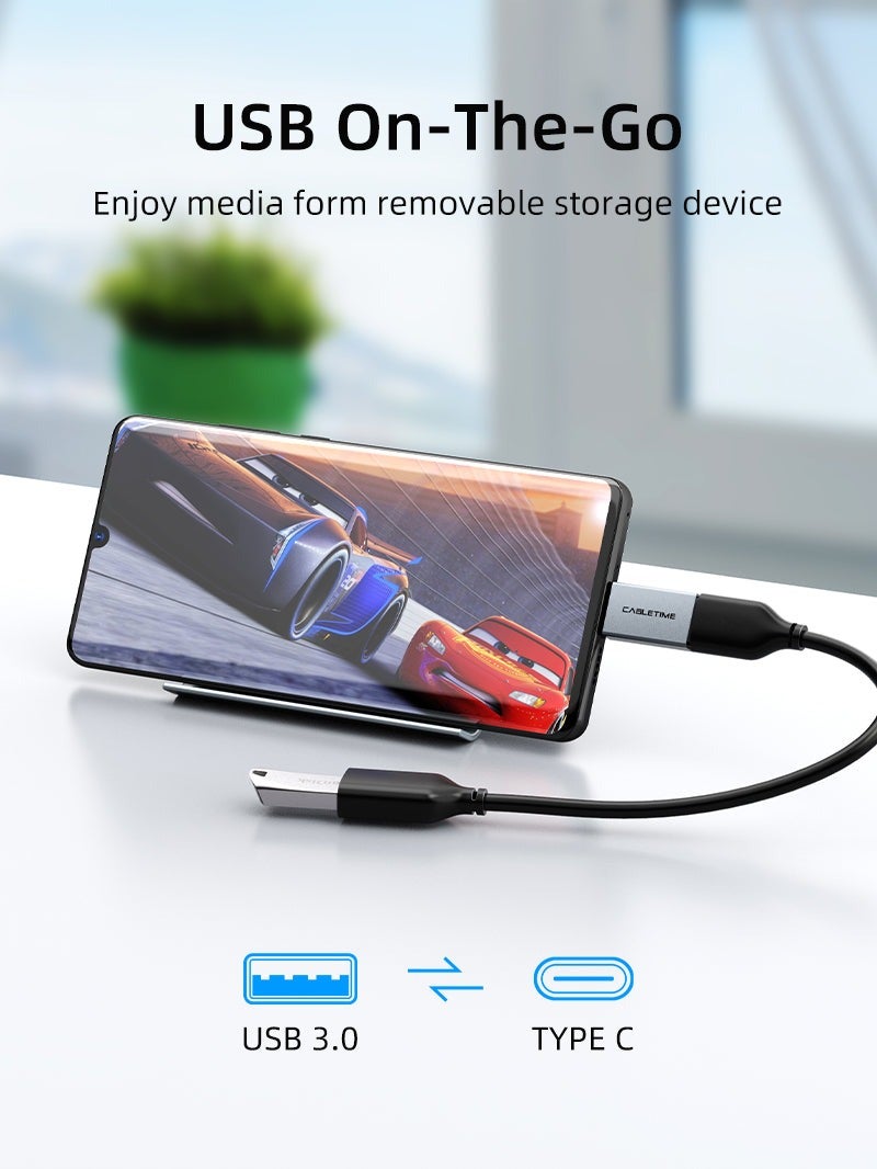 CABLETIME USB C TO USB 3.0 ADAPTER CONVERTER - Image 4